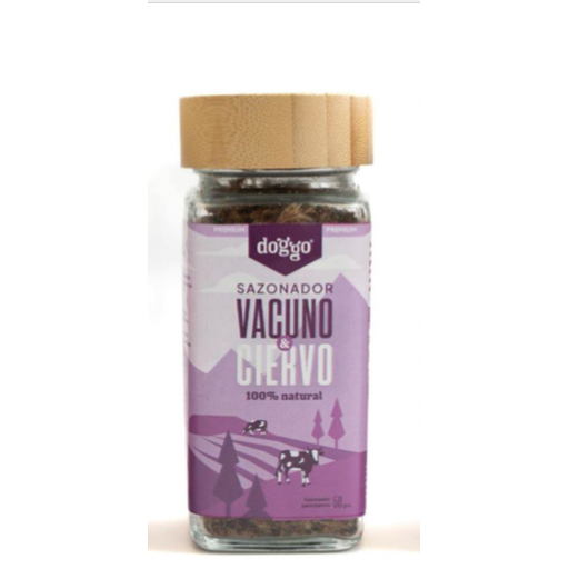 🥩 Sazonador Natural – Carne, Hígado de Vacuno y Ciervo | 100% Proteína Premium