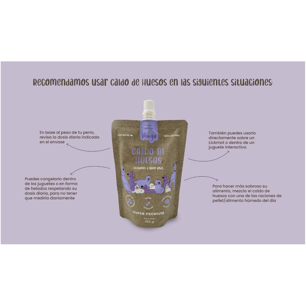 Winga Caldo de Huesos 250 ml