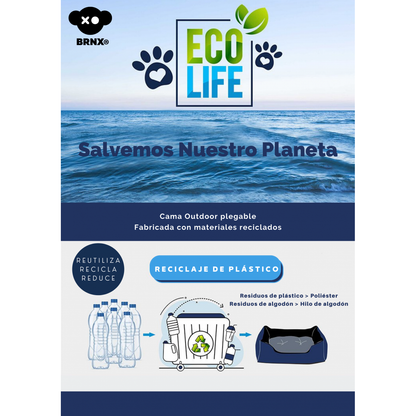BRXN SOBRECAMA 100% DE BOTELLA RECICLADA
