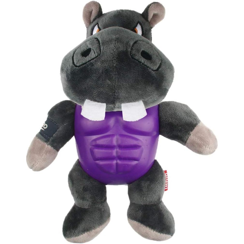 Gigwi I’M Hero Hipopótamo – Juguete de Peluche Premium con Squeaker