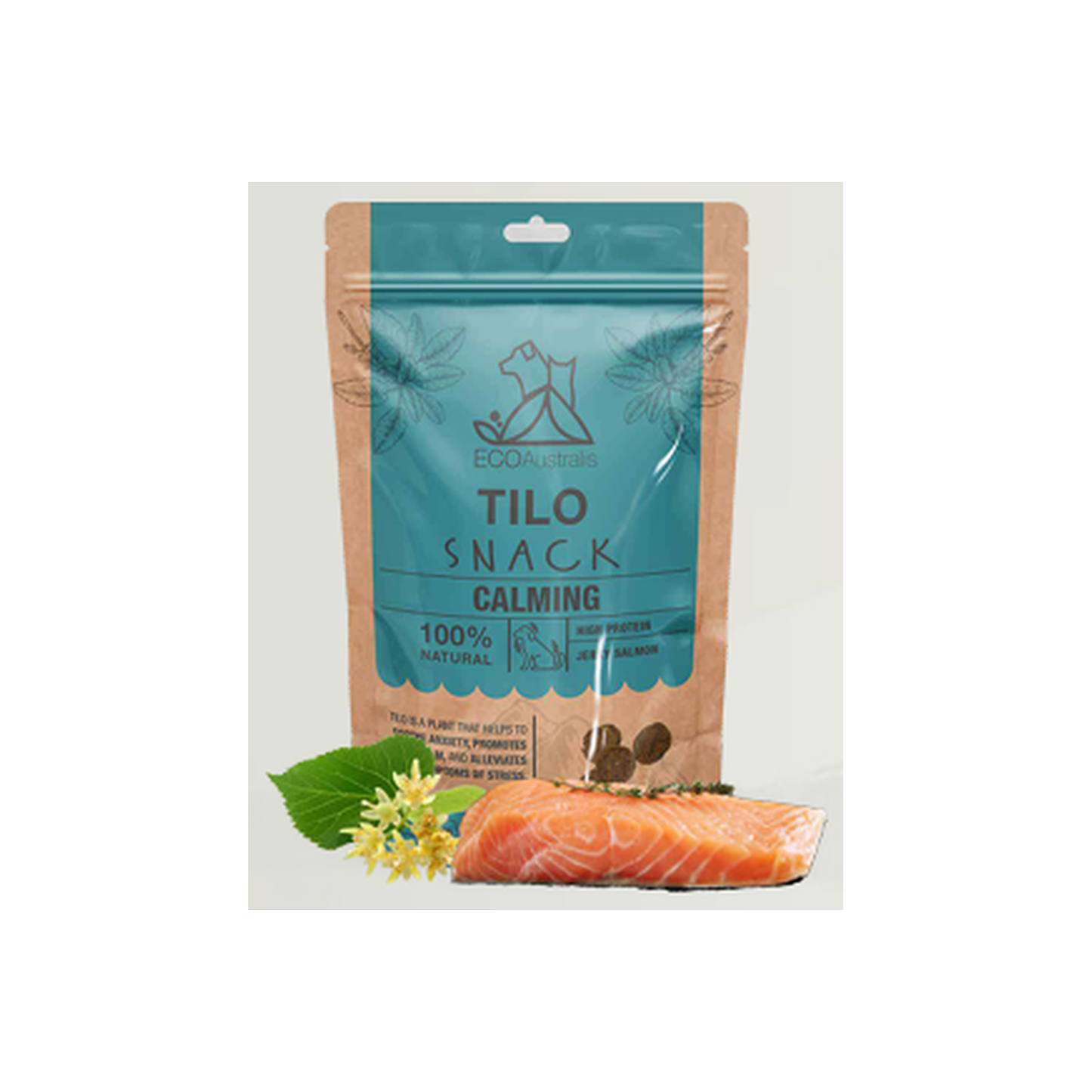 Snack Calm Tilo ECOAustralis 80 g – Relajación Natural