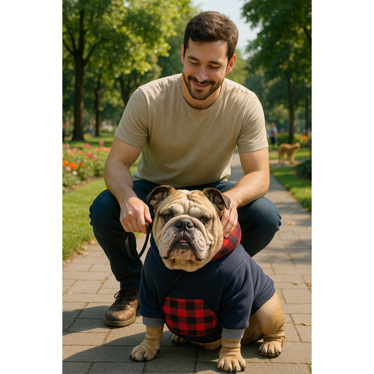 Hoodie  “Lumberjack” By Simona
